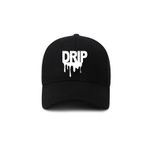 Designer Baseball/Face Cap - Black