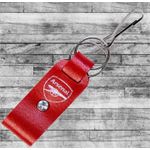 Arsenal leather key holder/keyholder/keychain 