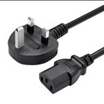 Generic C13 Adapter Power Cable – Reliable Power Cable for Printers, Monitors, TVs & More - image 5