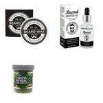 Beard Oil Complete Beard Growth Kit: Wax, Oil, And 100% Booster Formula