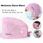 General Work hat, Reversible Turban Hat with 2 Unique Patterns Each Side - Adjustable Working Cap for Women & Men, One Size Multiple Colors - image 4