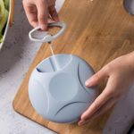 Generic Manual Food Processor Vegetable Chopper, Portable Hand Pull String Garlic Mincer Onion Cutter,Baby food maker - image 8