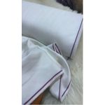 Senator Damask White 4yards (no Accessories Attached)