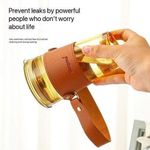 product_image_name-Generic-450ML LEATHER GRIP THICKENED STRAW GLASS CUP WITH HANDLE-2