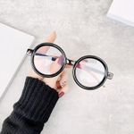Generic Solid Round Frame Unisex Presbyopic Reading Glasses With Anti Blue-Ray- +2.00 - image 2