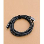 Premium Braided USB-C to USB-C Fast Charging & Data Cable