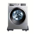 Generic Adjustable Refrigerator Washing Machine Base Stand With Wheels Heavy Duty Movable Appliance Stand-Black - image 8