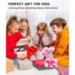 product_image_name-P47-Kids  Bluetooth Headphones, Over Ear Children's Wireless Bluetooth 5.3 Headsets, Built-in Mic, Comfortable Wear & HD Sound, Kids Headphones for Boys Girls School Travel iPad Tablet. (P47) White-5