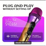 Generic Professional Wireless Microphone – Dazzling Color Handheld UHF Microphone - image 5