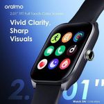 Oraimo Watch 5N 2.01'' TFT Display IP68 Wireless HD Calling Smart-Watch - image 2