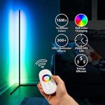 Generic  RGB Smart Beautiful Corner Edge Standing Light - image 4