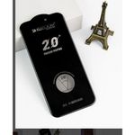 Kuzoom 20° Privacy Tempered Glass For iPhone 16 pro max
