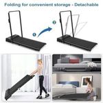 Generic Portable 2-in-1 under-desk Treadmill with a foldable Handrail and LED display (Bluetooth Connectivity) - image 2