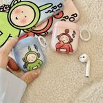 Pink Teletubbies earphone protective case 1/2 generation 3 generation pro protective case