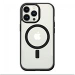 Generic  iPhone 13 Pro Max Black Carbon Fiber Magnetized MagSafe Protective Cover - image 2