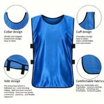 product_image_name-Generic-Custom 100% Polyester Soccer Sport Training Bibs Breathable Soccer Vest Football Training Vest Football Bibs Soccer Bibs-2