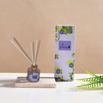 product_image_name-Generic-Grape Scented Oil Diffuser with Sticks, Home Fragrance Reed Diffuser for Bedroom Bathroom Office, Soft Aromatherapy Gift, Home or Office Décor with Gift Box, Sweet smell, Pleasant odor, Luxury home perfume diffuser-1