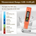 Generic Digital LCD PH Meter Pen Tester Accuracy 0.1 Aquarium Pool Water Wine Urine Automatic Calibration - image 4