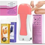 product_image_name-Generic-2 wax roller, Depilation hot wax machine  1 in 1, non woven depilatory paper 100pcs.-1