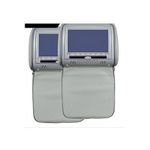 Generic A Pair Of 7" Car Headrest DVD Player/monitor-Grey - image 2