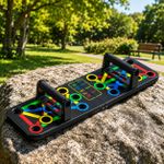Generic Push Up Board Rack Foldable Workout Fitness Exercise Pushup Stand - image 4