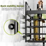 Generic No-drill bathroom shelf, shower organizer with soap dish  - Black - image 5