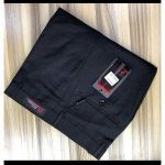 BLACK QUALITY SUIT TROUSERS FOR MEN