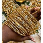Beads Custom made gold waist adornments - 35 inches