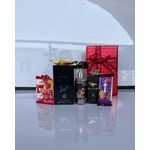 Fragrance Avenue Mini Male Gift Box Men 72hrs Long-lasting PERFUME Collection & some snack collection