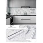 Generic 3D MARBLE DESIGN MULTIFUNCTIONAL KITCHEN/WARDROBE WALLPAPER/STICKER 60CM by 5M – YASH WHITE