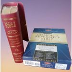 Generic NKJV Compact Reference Bible With Stylish Snap-Flap Leather Cover, 60,000 References