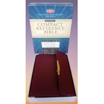 Generic NKJV Compact Reference Bible With Stylish Snap-Flap Leather Cover, 60,000 References - image 6