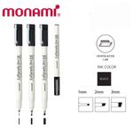 Monami Water base Calligraphy pen 1.0 Black Ink - image 2