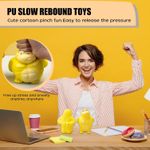 Generic 1pc PU Squishy Gorilla Slow Rebound Stress Relief Squeeze Desktop Decompression Toy for Adults - image 3