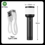 Dp Buy Handheld Portable Emergency Rechargeable LED Flashlight Torch with Camping Light  Lantern - image 6