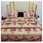 Spice Bedsheets Bedding Sets Lovely Unique Bedsheets With Pillowcase- Beige 