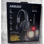 Generic AirTravel NC1 Wireless Headphones + Bluetooth Transmitrer