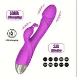 product_image_name-Generic-Dildo Rechargeable female masturbator, female G-spot stimulation vibrator, simulated penis, AV stick, sex toys-1