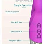 product_image_name-Generic-Dildo Rechargeable female masturbator, female G-spot stimulation vibrator, simulated penis, AV stick, sex toys-2