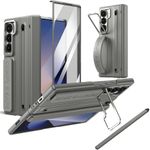 Generic Samsung Galaxy Z Fold 6 Quality S-pen Leather Case Case