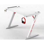 Generic Executive Office Gaming Chair + White Gaming Desk - image 2