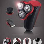 WMARK Bald Head Shaver + Trimmer – 3 Head Rotary Electric Razor