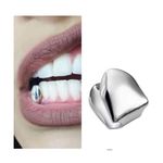 product_image_name-Fashion-NON TANISH SILVER PLATED HIP HOP TEETH GRILLZ-2