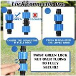 Generic 100pcs Drip Irrigation Tube Joiner for 16-17Mm Drip Irrigation Tubes - image 3