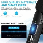 product_image_name-Generic-TECHMASTERS K9 Wireless Microphone 2.4GHz Professional Microphone with Clip for iPhone and Type-C (2 Microphones)-8