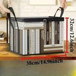 Generic 2pcs Transparent plastic storage box, foldable - image 6