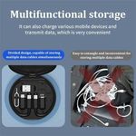 Generic 8-In-1 Multi Charging Cable Storage Box Kit – USB Type-C, Micro USB & iPhone Fast Charging Adapter Set - image 6