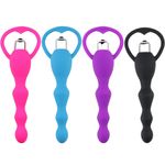 Generic Secret Anal Beads Prostate Massage Soft Vibrator - image 2