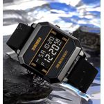 Skmei Industrial Chrono-Architect Digital Black Wristwatch - image 2