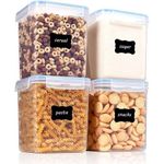 product_image_name-Generic-2PCS Large Food Storage Containers With Lids Airtight-3